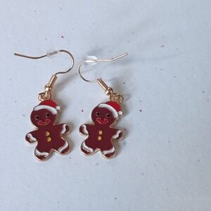 Cute Gingerbread Earrings
